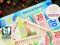 Las variaciones institucionales en el pago del aguinaldo a pensionados determinan quién tendrá acceso primero a este dinero extra, el cual es vital para las preparaciones de las fiestas de Navidad y Año Nuevo. ESPECIAL / CANVA