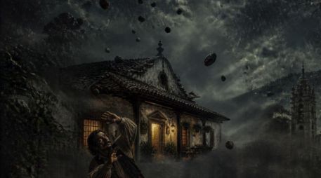 Durante las primeras horas de la noche, los habitantes fueron sorprendidos por una repentina lluvia de piedras que caía directamente sobre el patio principal. ESPECIAL / CANVA
