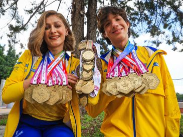 Ambos paranadadores jaliscienses se han encargado de poner a la entidad en lo más alto del podio en la Paralimpiada Nacional en más de una ocasión. EL INFORMADOR / J. ACOSTA