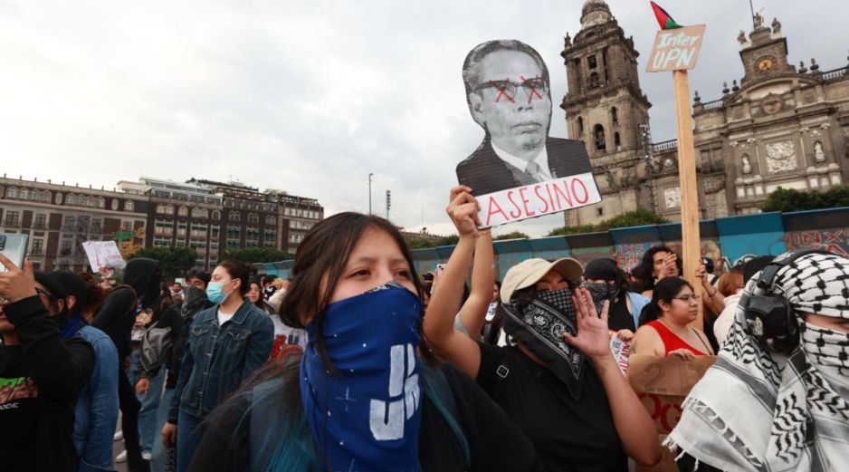 Aunque la mayoría de las actividades se desarrollaron de forma pacífica, hubo algunos lesionados. EFE/M. Guzmán