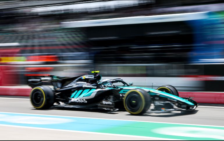 Kimi Antonelli hizo su mejor vuelta al circuito de Sepang en un tiempo de 1:36.302. EFE/F. Ismail