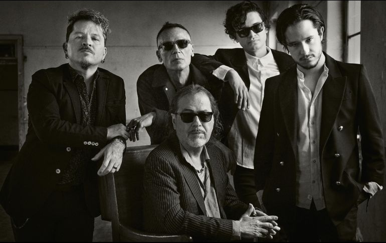 Ernick Romero, Yann Zaragoza, José Manuel Aguilera, Abraham Méndez y Jorge Chacón, integrantes de La Barranca. ESPECIAL