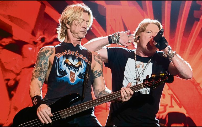 Guns N’ Roses se presentó por segunda ocasión en Guadalajara en 2019. EL INFORMADOR