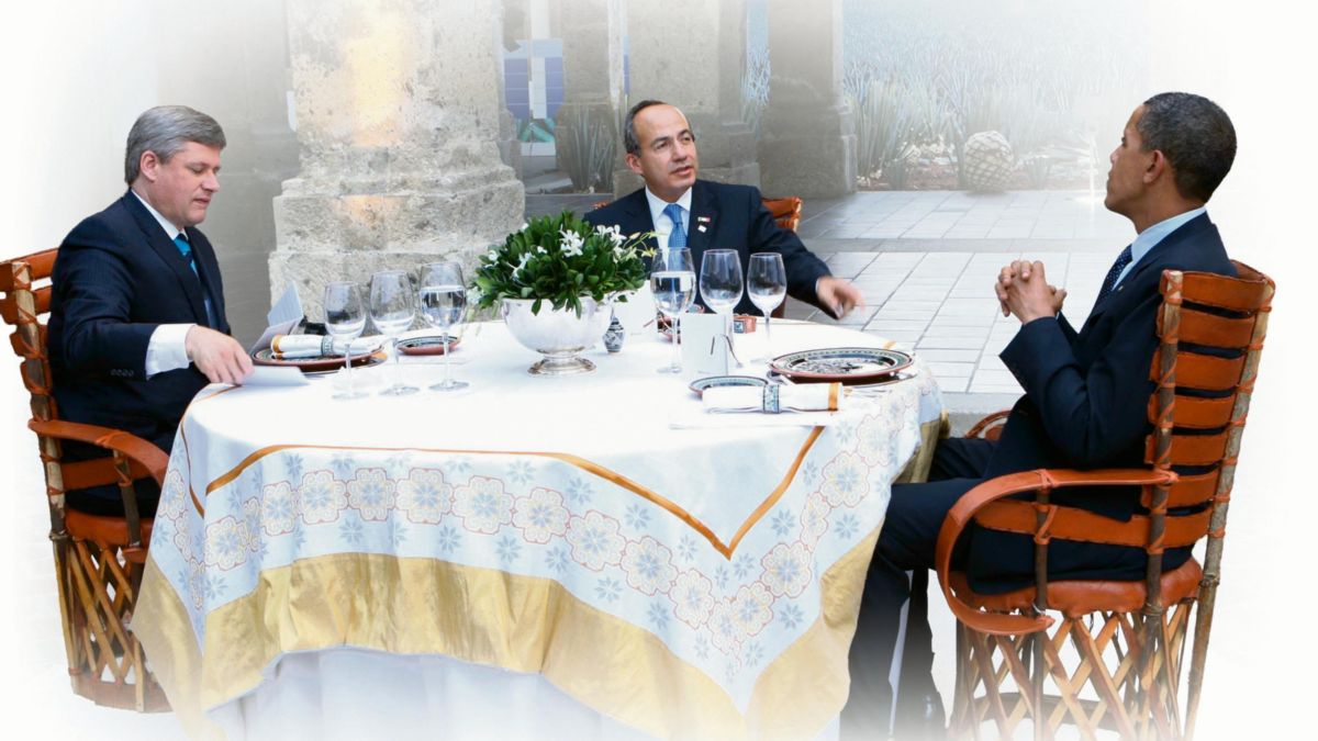 Instituto Cultural Cabañas recibió a los líderes de América del Norte en 2009