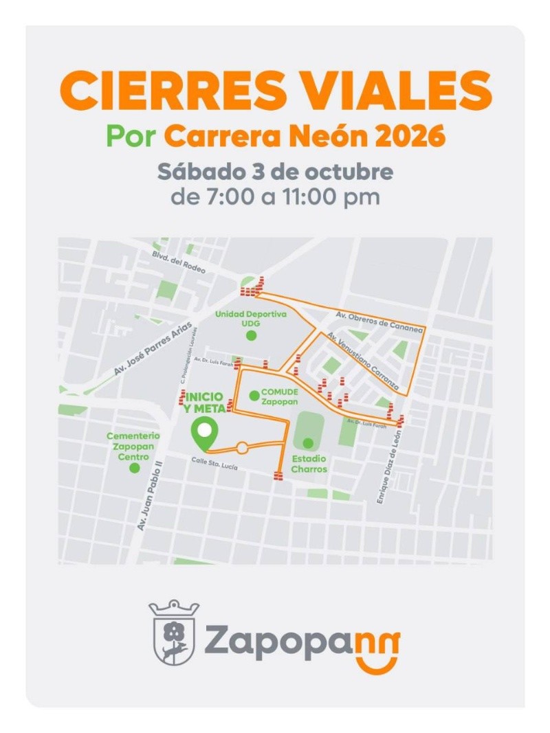 Las restricciones a la circulación comenzarán a partir de las 19:00 horas y se mantendrán activas hasta las 23:00 horas. ESPECIAL&nbsp;