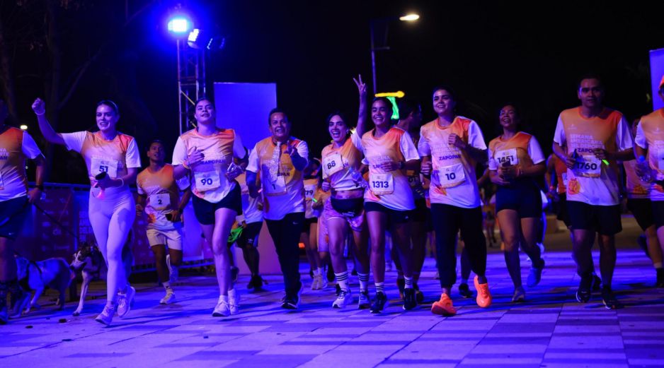 El evento deportivo nocturno provocará cortes a la circulación en las inmediaciones del Parque de las Niñas y los Niños. ESPECIAL/Comude Zapopan