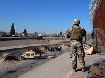 Medios mexicanos informaron el viernes sobre el desplazamiento militar estadounidense. EFE/O. Guzmán