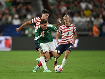 México cayó 3-0 ante Estados Unidos en una noche marcada por errores defensivos y la expulsión de Mateo Chávez. IMAGO7.