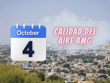 La mañana de este domingo 4 de octubre se registra buena calidad del aire en Atemajac con 6 puntos IMECA. EL INFORMADOR / ARCHIVO