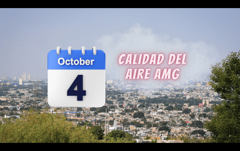 La mañana de este domingo 4 de octubre se registra buena calidad del aire en Atemajac con 6 puntos IMECA. EL INFORMADOR / ARCHIVO