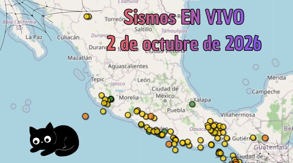 EN VIVO | Sismos en México | Domingo 4 de octubre. ESPECIAL / SSN