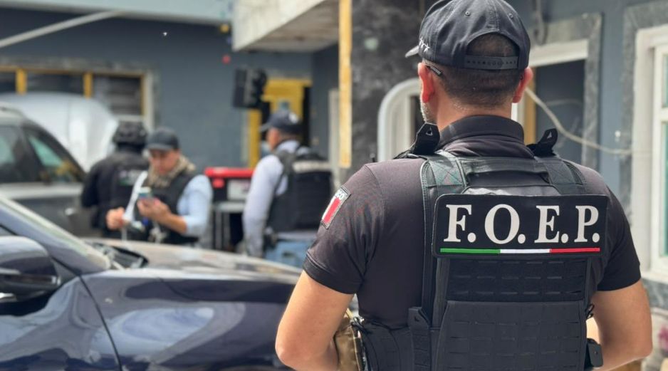 Fue desplegada la unidad de Drones, y el Grupo de Operaciones Tácticas (GOT) en La Calera en Tlajomulco. ESPECIAL / SSE