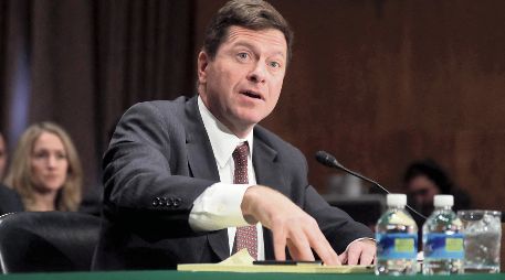 Jay Clayton, actualmente es director de Inteligencia Nacional en Estados Unidos. AFP