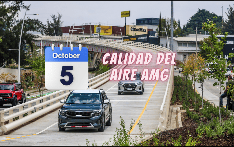 La mañana de este lunes 5 de octubre se registra buena calidad del aire en Atemajac y Oblatos con 5 puntos IMECA. EL INFORMADOR / ARCHIVO