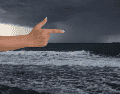La zona de baja presión ubicada en las aguas del suroeste del Golfo de México daría forma al ciclón "Isaias". ESPECIAL / CANVA