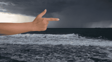 La zona de baja presión ubicada en las aguas del suroeste del Golfo de México daría forma al ciclón 