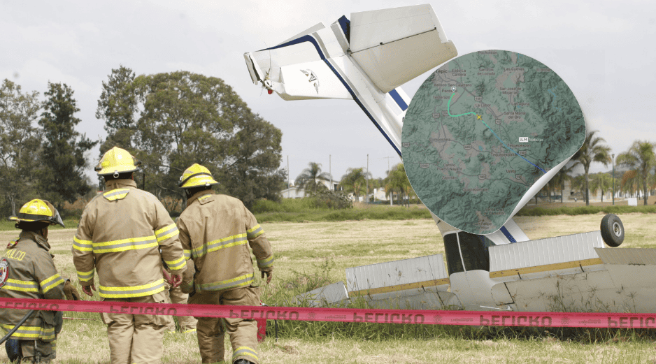 De acuerdo con testimonios de redes sociales, la avioneta habría estallado en el cielo y sus restos cayeron al suelo en partes, sin embargo, estas menciones no han sido confirmadas por las autoridades. ESPECIAL/ EL INFORMADOR/ ARCHIVO