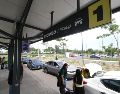 El patio de vehículos de plataforma del Aeropuerto de Guadalajara suma más de 177 mil servicios desde su puesta en operación. CORTESÍA.