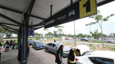 El patio de vehículos de plataforma del Aeropuerto de Guadalajara suma más de 177 mil servicios desde su puesta en operación. CORTESÍA.