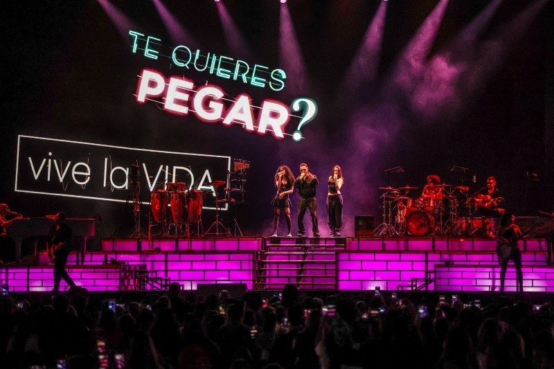 &nbsp;El cantante dio un recorrido musical con su trayectoria / Foto: A. Navarro