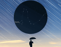 cada destello observado será el resultado de una pequeña partícula procedente de un cometa que terminará consumiéndose en la atmósfera terrestre. STAR REGISTRATION / ESPECIAL