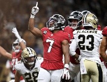 Brian Robinson. El corredor lideró el ataque terrestre de los Falcons con 145 yardas y dos anotaciones ante los Saints. AP/E. Hall