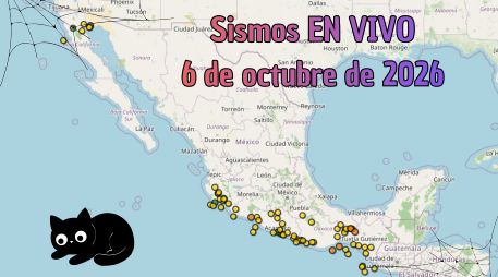 EN VIVO | Sismos en México | Martes 6 de octubre. ESPECIAL / SSN