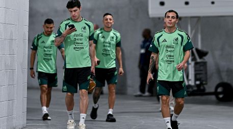 Fotografía del entrenamiento de la Selección Mexicana en el Estadio BMO de Los Ángeles, California. IMAGO 7