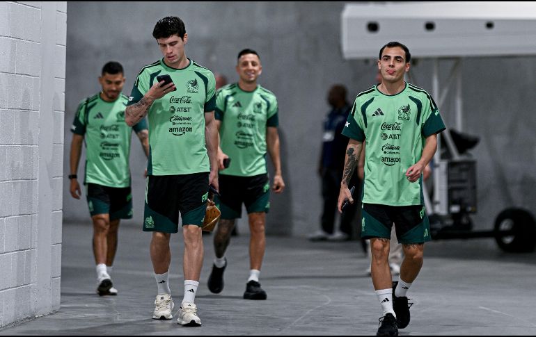 Fotografía del entrenamiento de la Selección Mexicana en el Estadio BMO de Los Ángeles, California. IMAGO 7