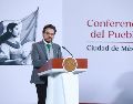Zoé Robledo explicó que los microorganismos identificados serán analizados además por el Instituto de Diagnóstico y Referencia Epidemiológicos. EFE/IMSS