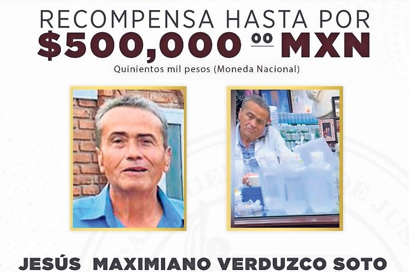 Ficha de búsqueda y recompensa por Jesús Maximiano. ESPECIAL