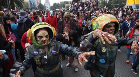 La reciente hermandad entre la Marcha Zombie de la CDMX y el Galician Freaky Film Festival de España refleja una tendencia mundial donde la cultura 'freak' y fantástica trasciende fronteras. SUN/ARCHIVO