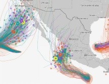 Jalisco enfrenta una doble amenaza meteorológica. Mientras el huracán “Rachel” genera fuerte oleaje y lluvias en la costa, el potencial ciclón “Simón” avanza rápidamente. ESPECIAL/Protección Civil Jalisco