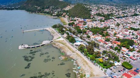 Eesde el lago de Chapala, llega el 63% del total del agua que se suministra para Guadalajara. EL INFORMADOR / ARCHIVO
