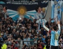 Este martes Lionel Messi se despidió de la Selección Argentina en el triunfo ante Benín. EFE / A. GONZÁLEZ