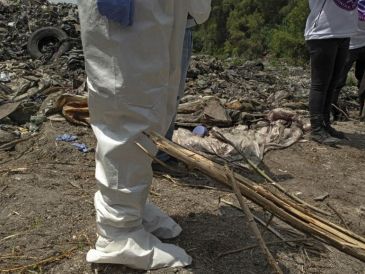 En el sitio, ubicado en la comunidad de La Curva, también se detectó una fosa en la que hay cuerpos de reciente inhumación. AFP/ARCHIVO