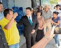 Jesús Salazar Sazueta, presidente de la organización Somos Manos Tapatías, denuncia hostigamiento por personal del ayuntamiento tapatío. ESPECIAL