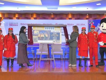 El billete del Sorteo Mayor 4030 conmemoró el Bicentenario del Consulado General de México en Nueva York. X/lotenal