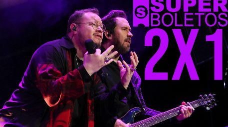 Superboletos tiene 18 conciertos en la Arena Guadalajara al 2x1 solo HOY 7 de octubre; entre ellos, boletos para Sin Bandera. SUN / ARCHIVO
