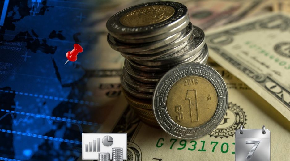 El comportamiento del peso mexicano se observa a la par del fortalecimiento de la divisa estadounidense en el mercado internacional. ESPECIAL / CANVA