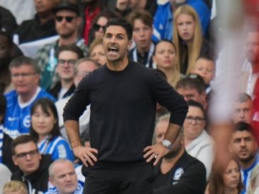 Con su pasado como exfutbolista de la casa, Arteta se echó a los hombros un club que era el hazmerreír de Inglaterra y lo ha convertido en un aspirante a todo y quizá el mejor equipo de Europa. AP / ARCHIVO