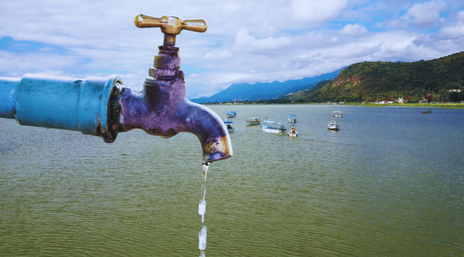Desde el lago de Chapala, llega en conjunto el 63% del total del agua que se suministra para Guadalajara, es decir, seis de cada diez litros que consumen los tapatíos: ESPECIAL / CANVA