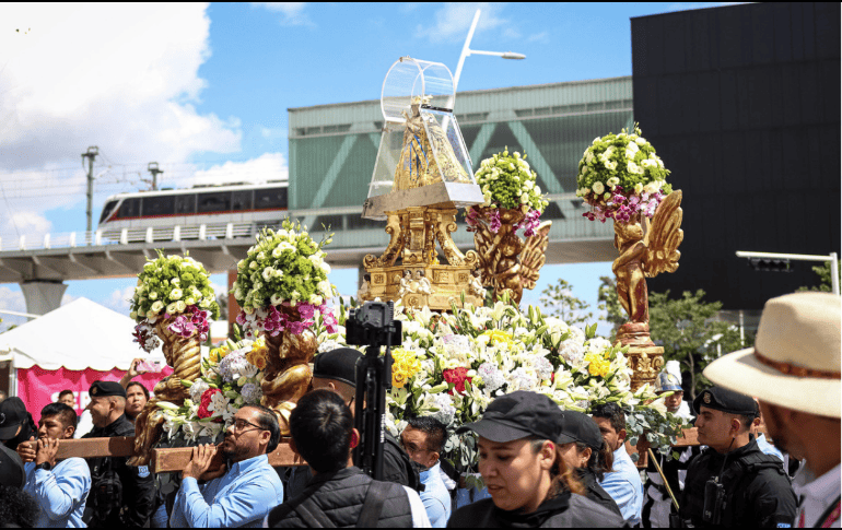 El evento se llevará a cabo el próximo lunes 12 de octubre con un recorrido de 9.20 kilómetros desde la Catedral de Guadalajara hasta la Basílica de Zapopan. EL INFORMADOR/ARCHIVO
