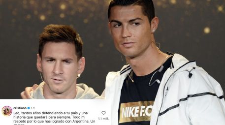 Para los aficionados, el sorpresivo mensaje cobra un significado especial al considerar la intensa rivalidad deportiva que Messi y Cristiano Ronaldo sostuvieron durante casi dos décadas. EFE / ARCHIVO