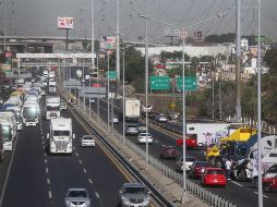 La autopista Guadalajara-Zapotlanejo fue cerrada a la altura del Periférico Nuevo en sentido hacia Zapotlanejo debido a la colisión. EL INFORMADOR/ARCHIVO
