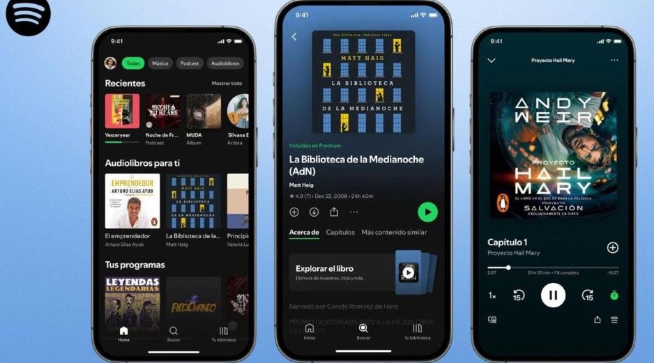 Nuestro país es uno de los más de 180 mercados que recibirán esta actualización por parte del gigante del streaming. ESPECIAL / SPOTIFY