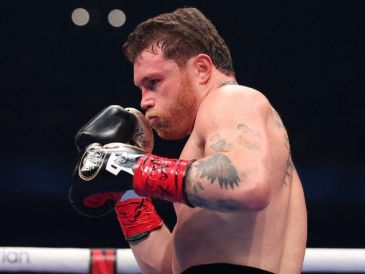 Saúl ‘Canelo’ Álvarez expresó su deseo de inaugurar con una pelea el nuevo estadio del Atlas. AFO/ARCHIVO.