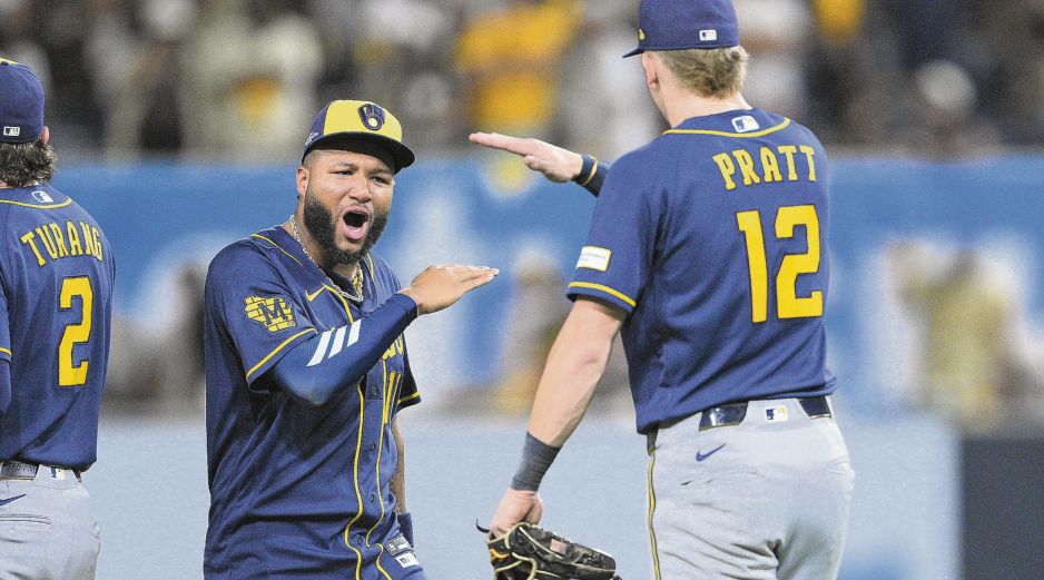 Milwaukee tendrá una nueva cita con los Dodgers en la Serie de Campeonato de la Liga Nacional. AFP