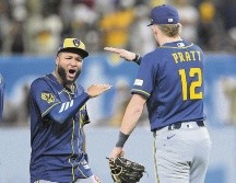 Milwaukee tendrá una nueva cita con los Dodgers en la Serie de Campeonato de la Liga Nacional. AFP