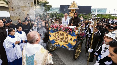 La Romería marca el retorno de la Virgen después de varios meses de visita por templos y comunidades del Área Metropolitana de Guadalajara (AMG). EL INFORMADOR